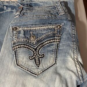 Rock Revival Light Blue Boot Cut Jeans